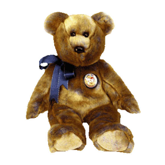 Ty Beanie Buddy 2000 Collector Clubby III Bear (Retired) - Picture 1 of 4